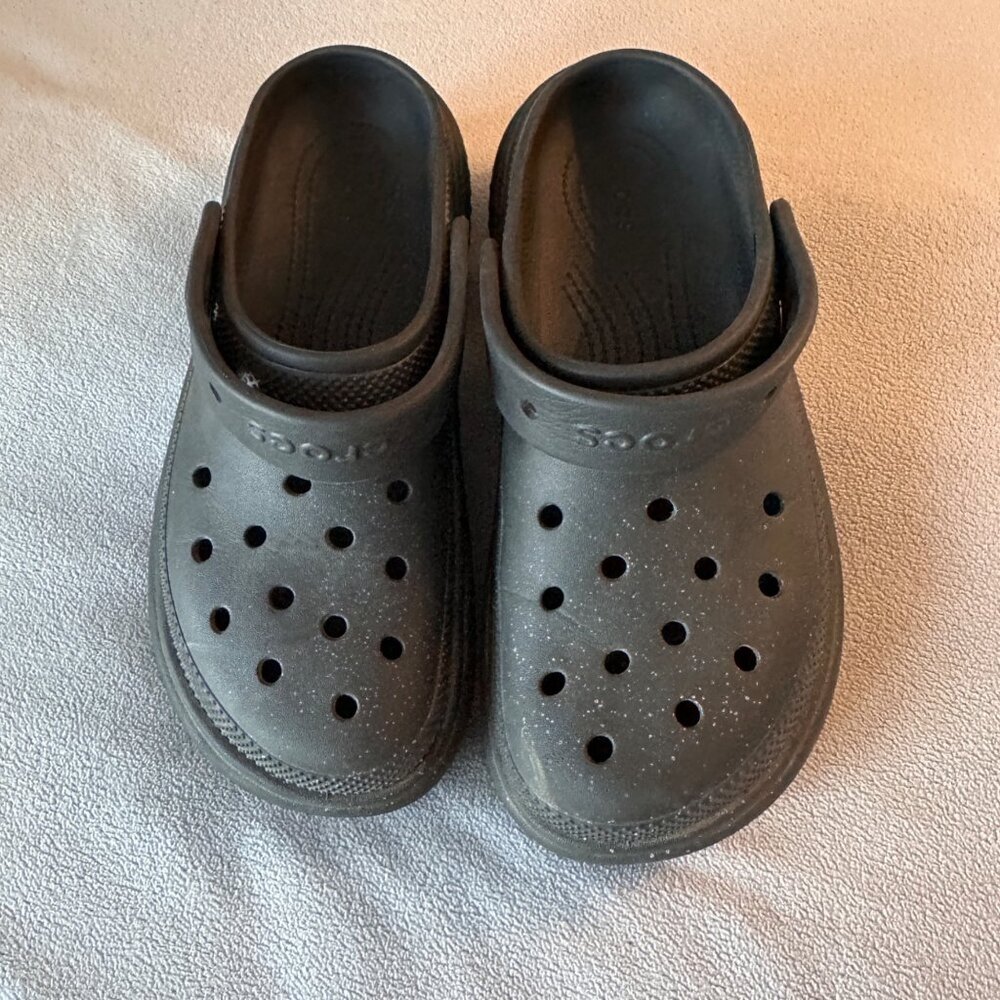 Crocs Stomp Clog Platform Womens 10 Limited Edition‎ Discontinued Platform FLAW - Picture 7 of 8
